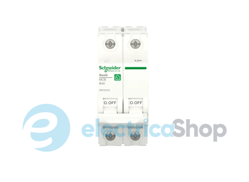 Автоматический выключатель 2P, 6 A, B, 6kA Schneider Electric Resi9
