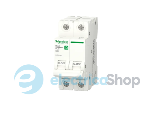 Автоматический выключатель 2P, 6 A, B, 6kA Schneider Electric Resi9