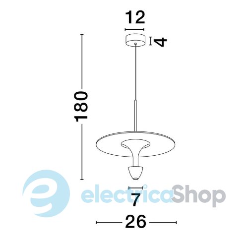 Подвесной светильник LUET 9186701 Nova Luce