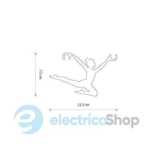 Декоративная ручка для регулировки кабеля Nowodvorski BALLERINA 11800 белая