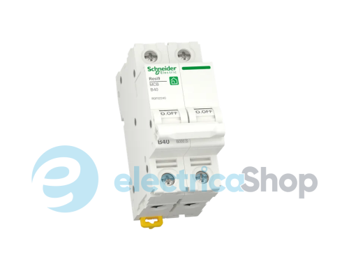Автоматический выключатель 2P, 6 A, B, 6kA Schneider Electric Resi9