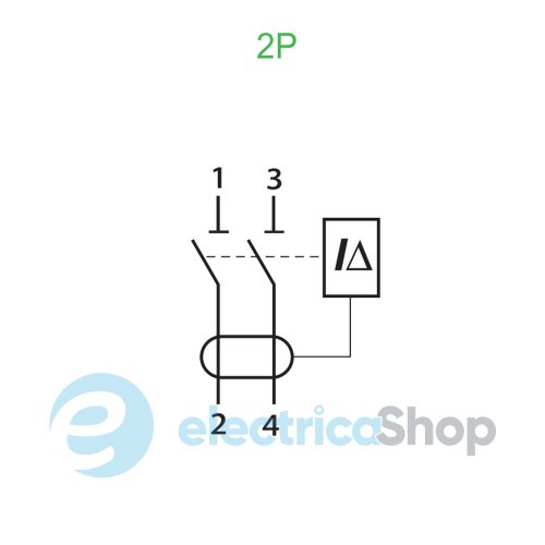 Выключатели дифференциального тока Resi9 Schneider Electric 2P, 63A/0,03 AC