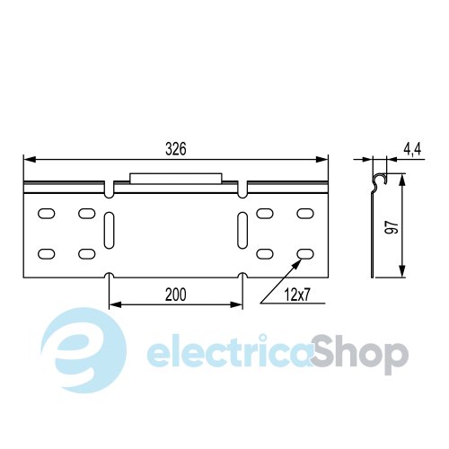 Упрощенная редукция 100x200, ДКС LR1200 (Сендзимира)