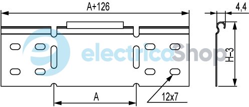 Упрощенная редукция 80x400, ДКС LR8400 (Сендзимира)
