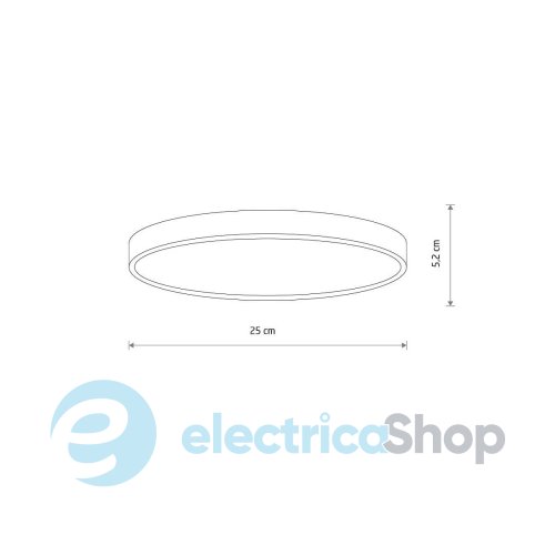 Стельовий світильник Nowodvorski DENIA LED S 15W 3000K 1350Lm 11754