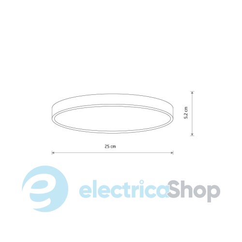 Потолочный светильник Nowodvorski DENIA LED S 15W 4000K 1400Lm 11755