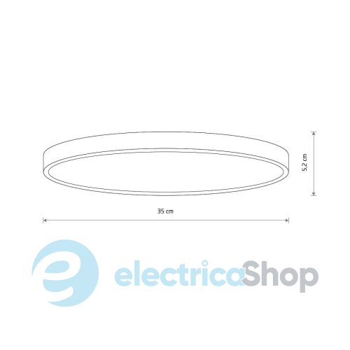 Стельовий світильник Nowodvorski DENIA LED M 24W 4000K 2450Lm Sensor 11762