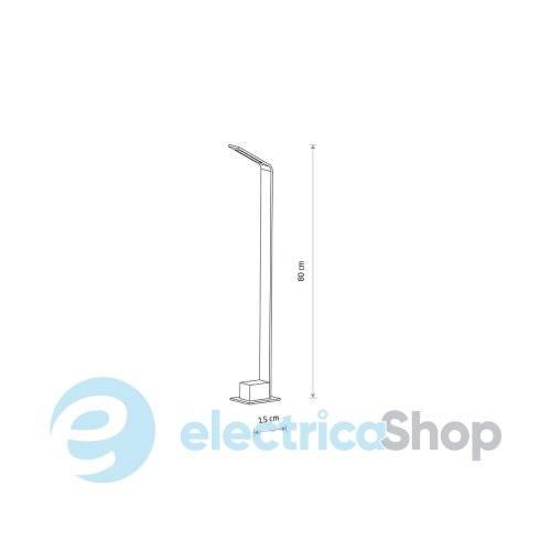 Парковый столбик Nowodvorski SLIM LED 7W 3000K 450Lm IP54 11540