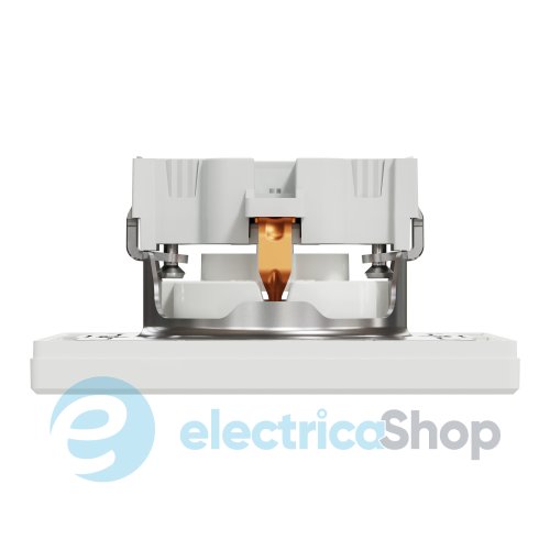 Розетка с заземлением Asfora Schneider Electric EPH2900121 белый