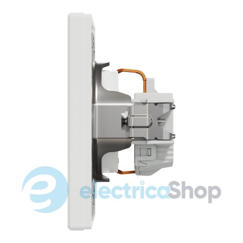 Розетка с заземлением Asfora Schneider Electric EPH2900121 белый
