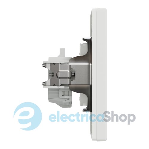 Розетка без заземляющего контакта Asfora, (белая) EPH3000121