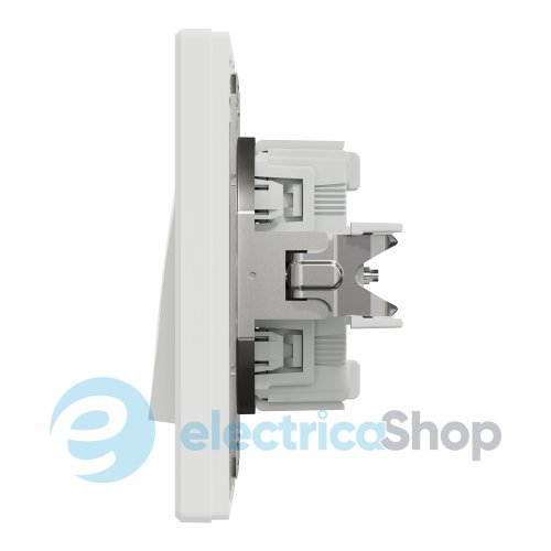 Переключатель 2-кл. Asfora Schneider Electric EPH0600121 белый