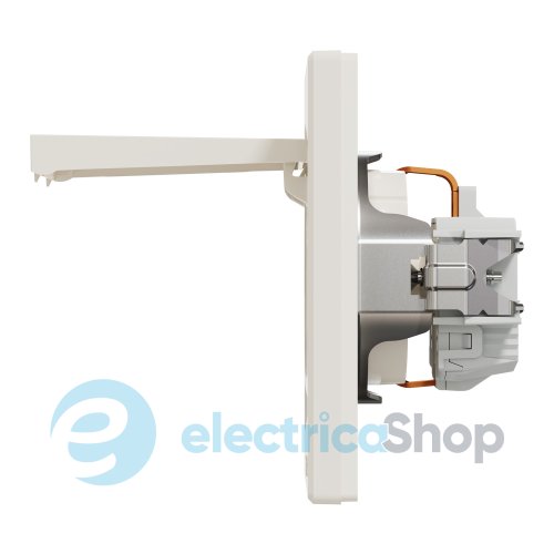Розетка с крышкой с заземлением Asfora Schneider Electric EPH3100123 крем
