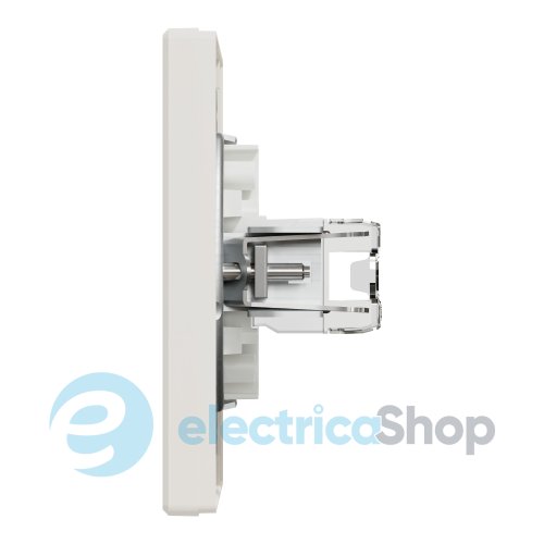 Розетка компьютерная RJ45 кат.5е UTP Asfora Schneider Electric EPH4300123 крем
