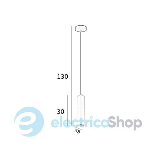 Подвесной светильник Italux Ander PND-28394-1-BK