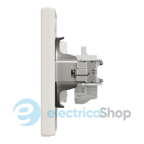 Розетка без заземляющего контакта Asfora, (крем) EPH3000123