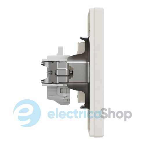 Розетка без заземляющего контакта Asfora, (крем) EPH3000123