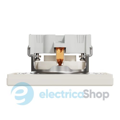 Розетка с заземлением Asfora Schneider Electric EPH2900123 крем