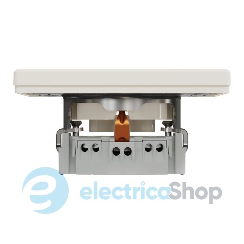 Розетка с заземлением Asfora Schneider Electric EPH2900123 крем