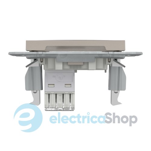 Розетка компьютерная RJ45 кат.5е UTP Asfora, (цвет бронза) EPH4300169