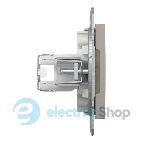 Розетка компьютерная RJ45 кат.5е UTP Asfora, (цвет бронза) EPH4300169