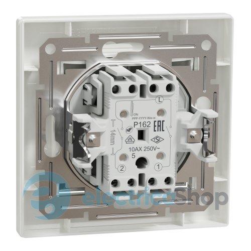 Выключатель 2-кл. Asfora Schneider Electric EPH0300121 белый