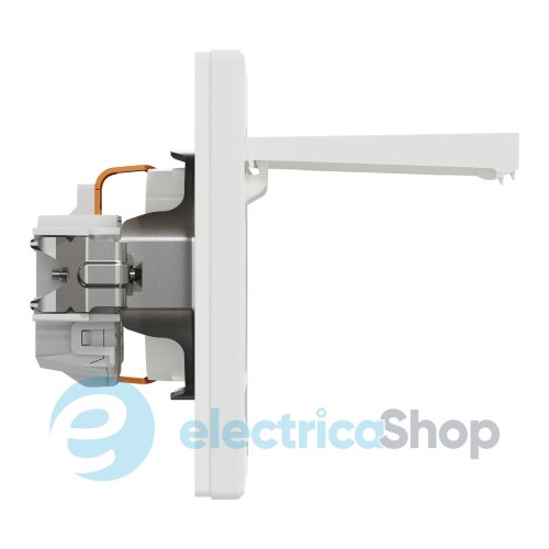 Розетка с крышкой с заземлением Asfora Schneider Electric EPH3100121 белый