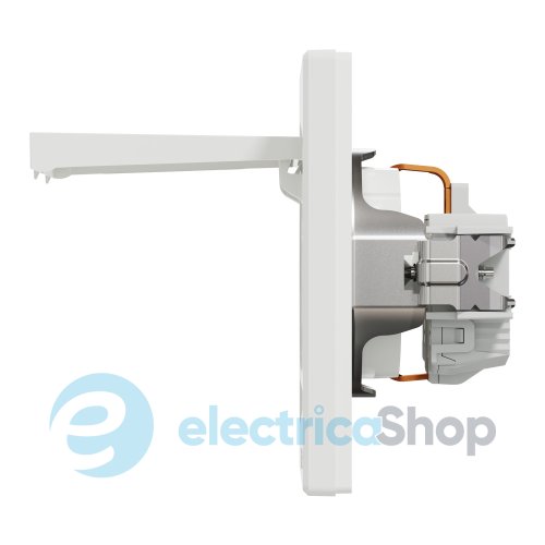 Розетка с крышкой с заземлением Asfora Schneider Electric EPH3100121 белый