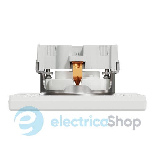 Розетка с заземлением с защ.шт. Asfora Schneider Electric EPH2900221 белый
