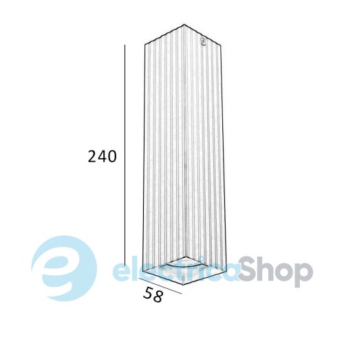 Точковий світильник Italux Tecno CLN-37492-L-BK