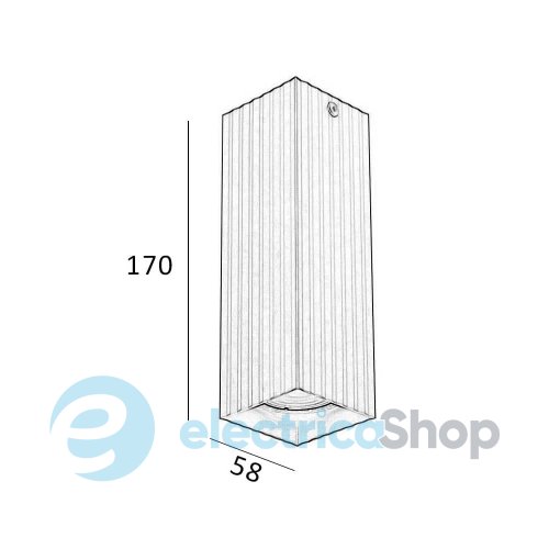 Точечный светильник Italux Tecno CLN-37492-M-BRO