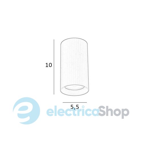 Точечный светильник Italux Rilok CLN-83920-S-ALU