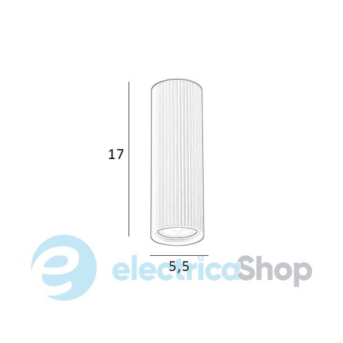 Точечный светильник Italux Rilok CLN-83920-M-BK