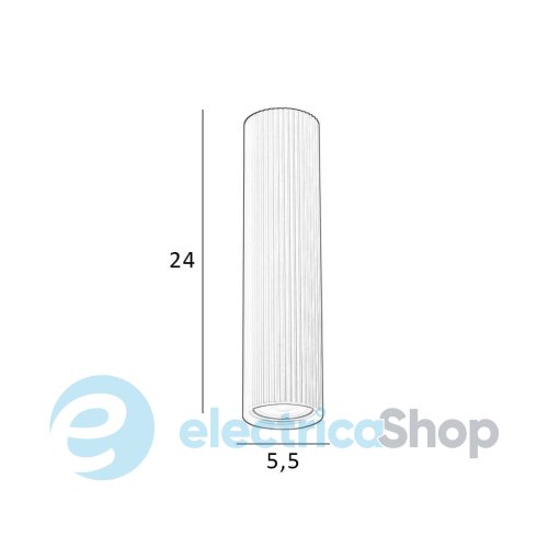 Точечный светильник Italux Rilok CLN-83920-L-WH