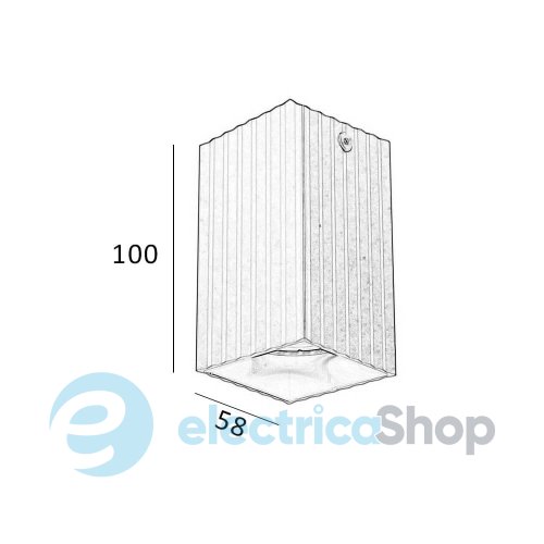 Точковий світильник Italux Tecno CLN-37492-S-BRO