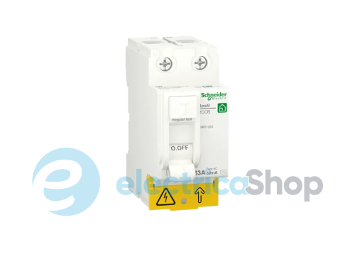 Выключатели дифференциального тока Resi9 Schneider Electric 2P, 63A/0,03 AC
