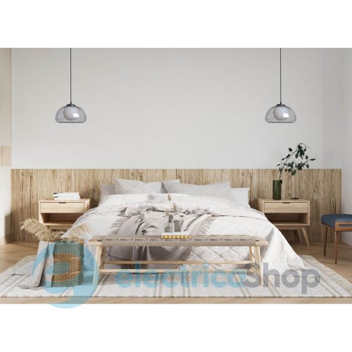 Підвісний світильник Italux Ainale PND-54637-1-BK-SG