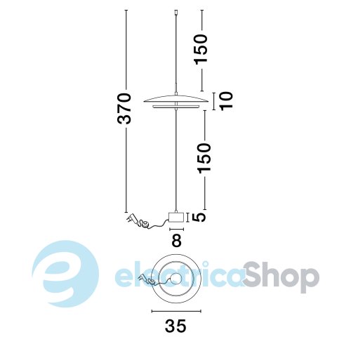 Торшер OLOS 9580702 Nova Luce