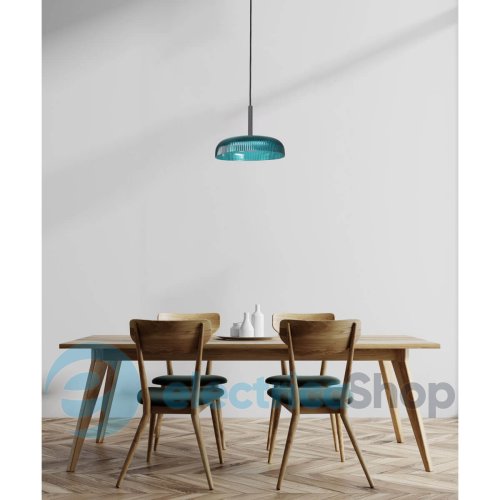 Підвісний світильник Italux Colle PND-48529-BK-BLU