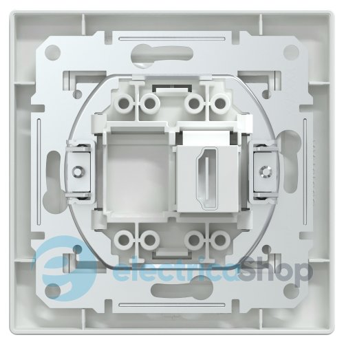 Розетка с разъемом HDMI Asfora Schneider Electric EPH4500121, белая