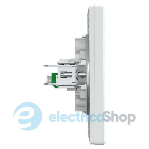Розетка волоконно-оптическая дуплекс, Asfora Schneider Electric EPH4600121, белая