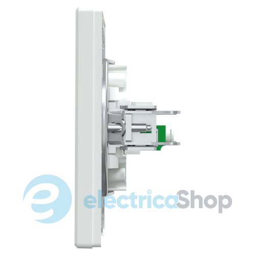 Розетка волоконно-оптическая дуплекс, Asfora Schneider Electric EPH4600121, белая
