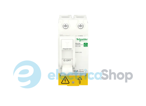 Выключатели дифференциального тока Resi9 Schneider Electric 2P, 63A/0,03 AC