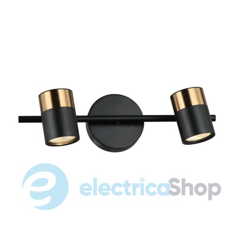 Светильник-спот Italux Elice WL-58892-2-BK-BRO