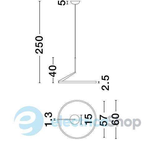 Підвісний світильник TILIA 9088139 Nova Luce