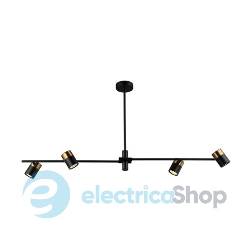 Люстра Italux Elice PND-58892-4-BK-BRO