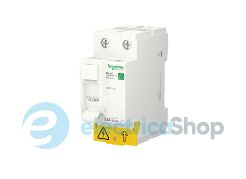 Выключатели дифференциального тока Resi9 Schneider Electric 2P, 63A/0,03 AC