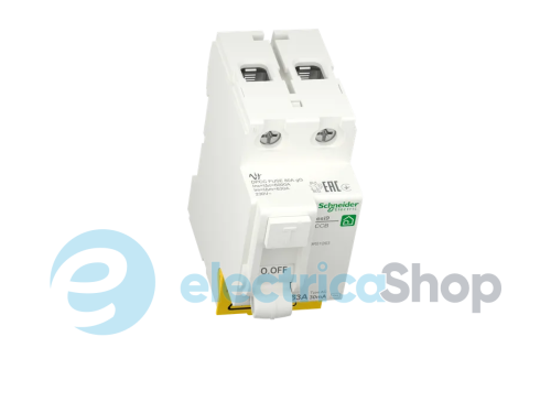Выключатели дифференциального тока Resi9 Schneider Electric 2P, 63A/0,03 AC