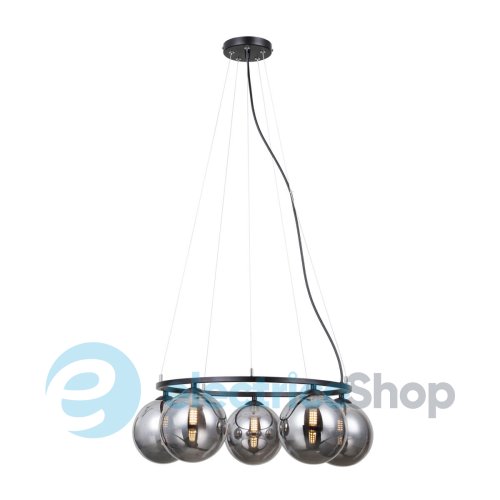 Підвісний світильник Italux Molite PND-1098-5R-BK