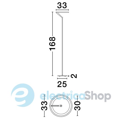 Торшер TILIA 9088142 Nova Luce